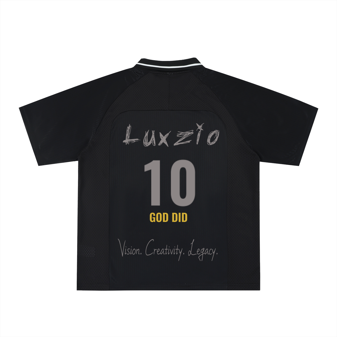 Luxzio Striped  Football Jersey