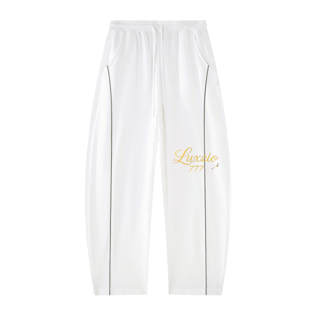 Luxzio Heavyweight Barrel Leg Sweatpants