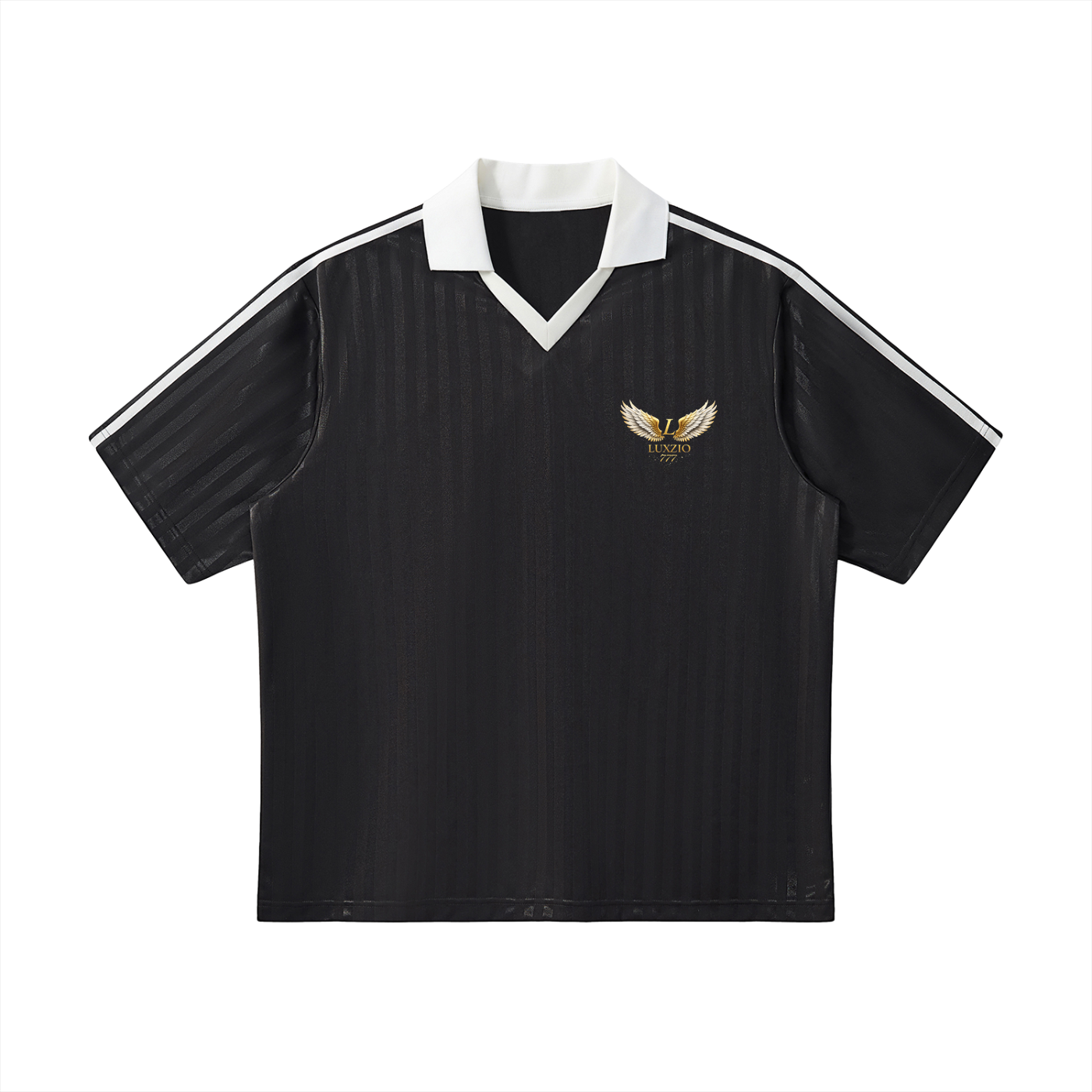 Luxzio Contrast Striped Jersey