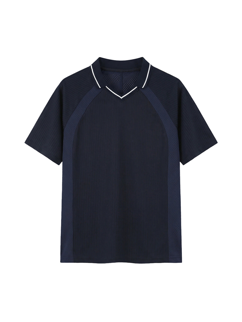 Luxzio Striped  Football Jersey
