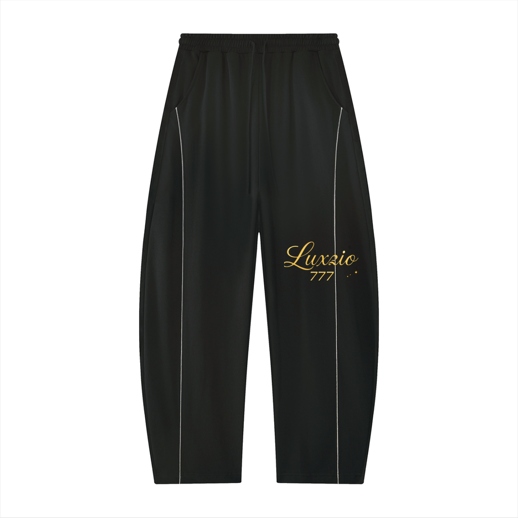 Luxzio Heavyweight Barrel Leg Sweatpants