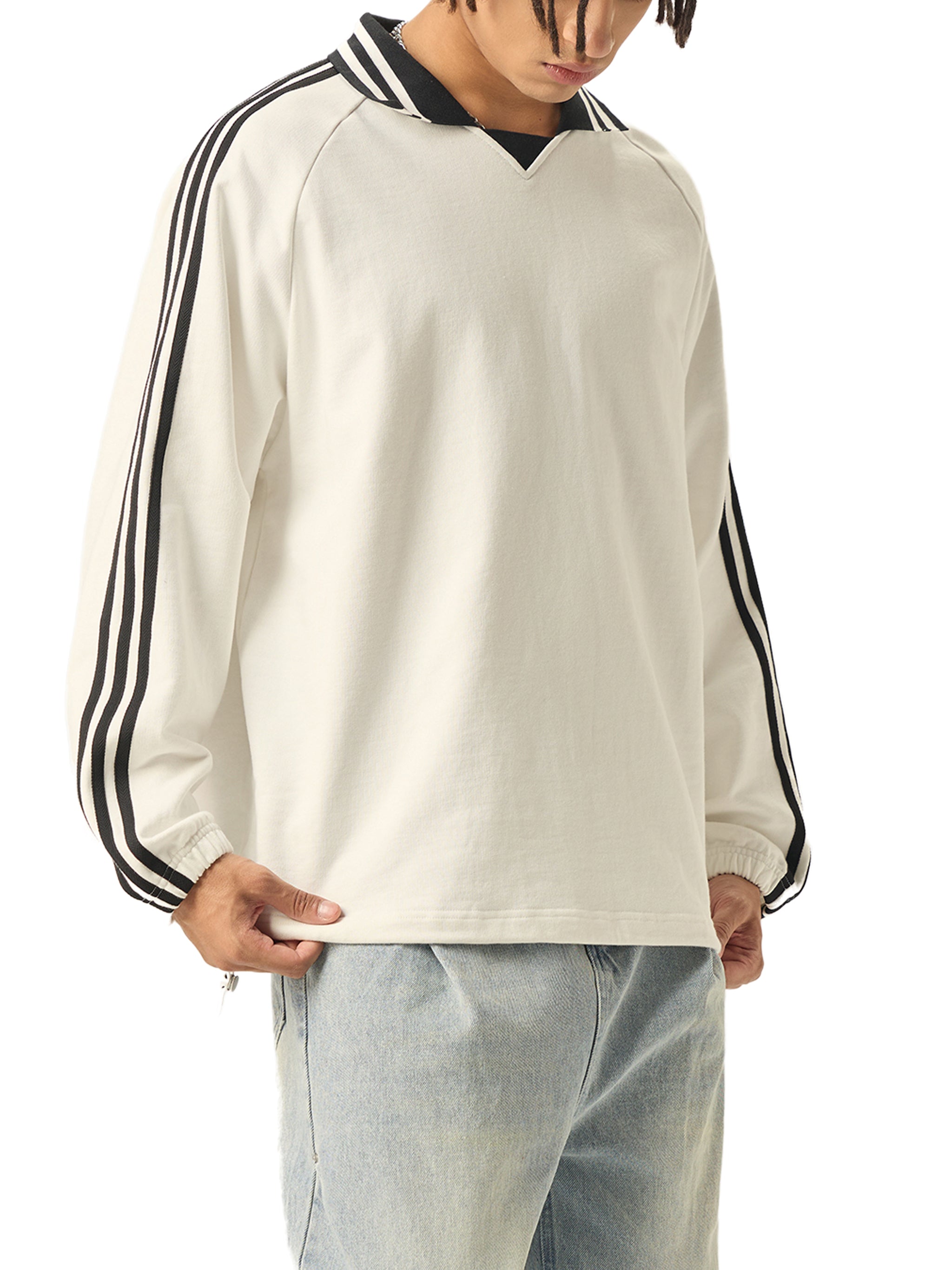 Striped sweatshirt