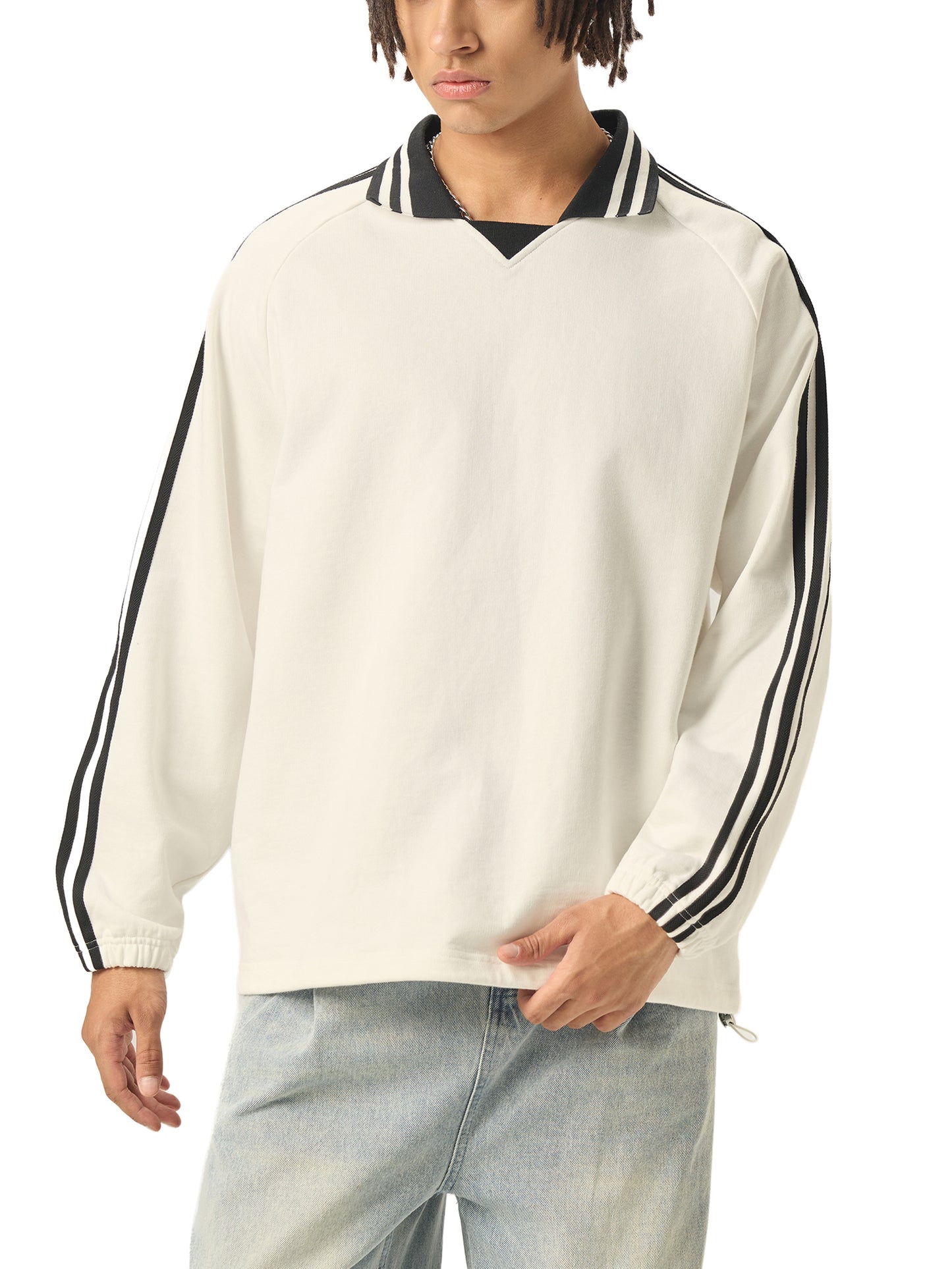 Striped sweatshirt