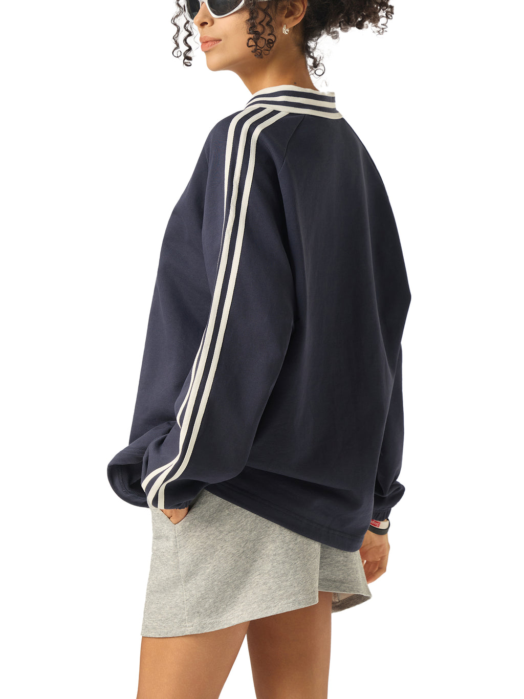 Striped sweatshirt
